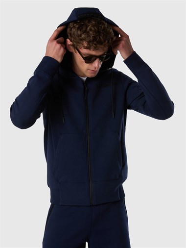 North Sails Kapüşonlu Fermuarlı Erkek Sweatshirt