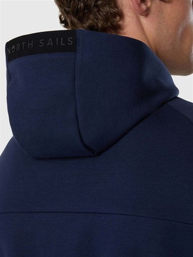 North Sails Kapüşonlu Fermuarlı Erkek Sweatshirt