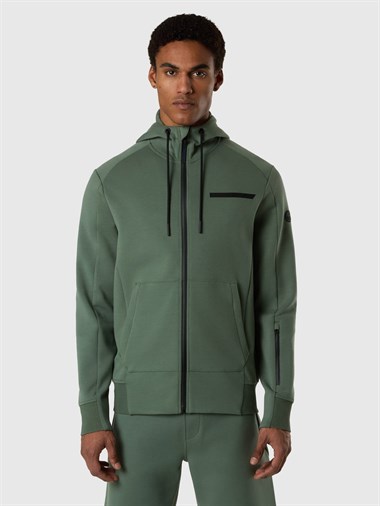 North Sails Kapüşonlu Fermuarlı Erkek Sweatshirt