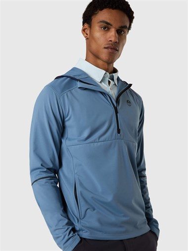 North Sails Kapüşonlu Yarım Fermuarlı Erkek Sweatshirt