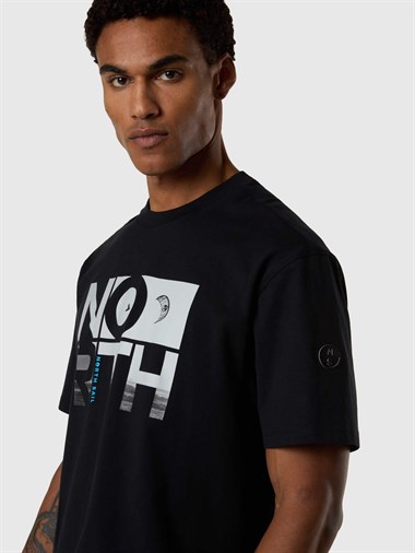 North Sails Kısa Kollu Baskılı Erkek T-Shirt