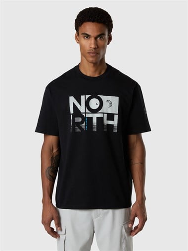 North Sails Kısa Kollu Baskılı Erkek T-Shirt