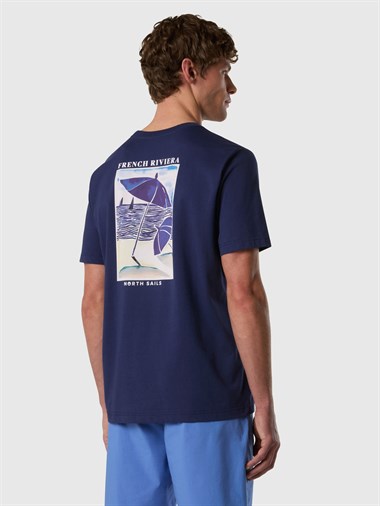 North Sails Kısa Kollu Baskılı Erkek T-Shirt