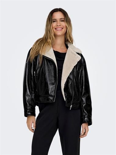 Only Onlanita Bonded Biker Otw Kadın Mont