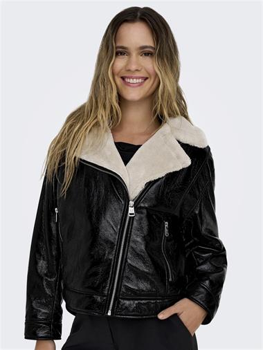 Only Onlanita Bonded Biker Otw Kadın Mont