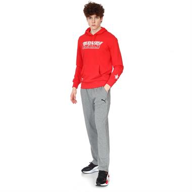 Puma ESS Logo Pants TR op Medium Gray Heather Erkek Eşofman Altı