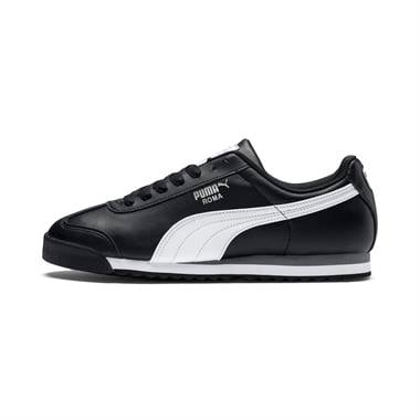 Puma Roma Basic-black-white-puma silver Erkek Spor Ayakkabı