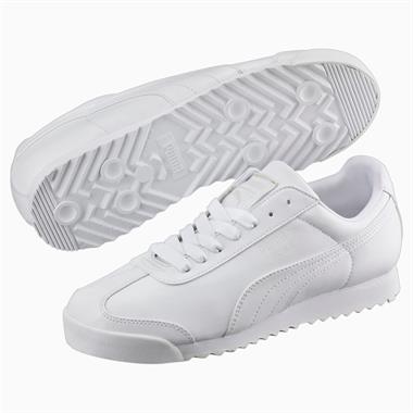 Puma Roma Basic-white-light gray Erkek Spor Ayakkabı