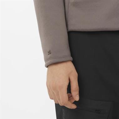 Salomon Outline Warm Fleece Fz M Erkek Polar