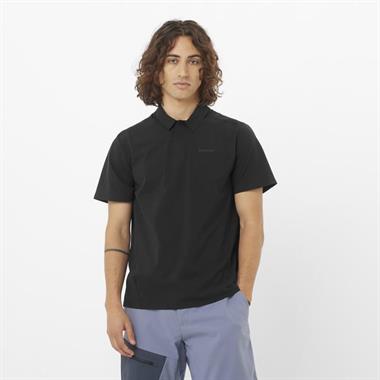 Salomon Trackline Polo M Erkek T-Shirt
