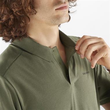 Salomon Trackline Polo M Erkek T-Shirt