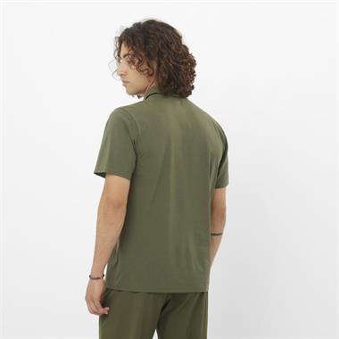 Salomon Trackline Polo M Erkek T-Shirt