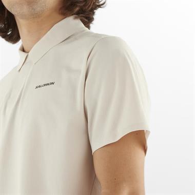 Salomon Trackline Polo M Erkek T-Shirt