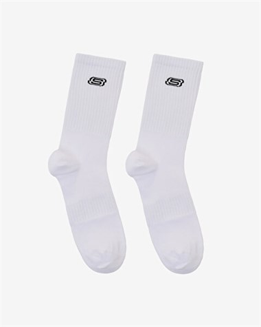 Skechers 2Li Paket Athleisure S Logo Uzun  Unisex Çorap