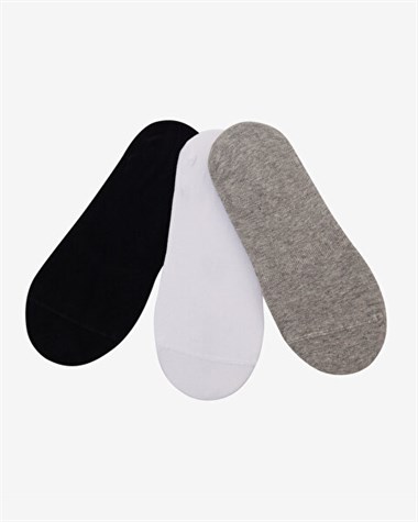 Skechers 3Lü Paket Essential Görünmez Unisex Çorap