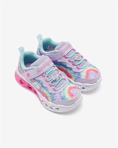 Skechers Flutter Heart Lights - Groovy Swirl Kız Çocuk Spor Ayakkabı