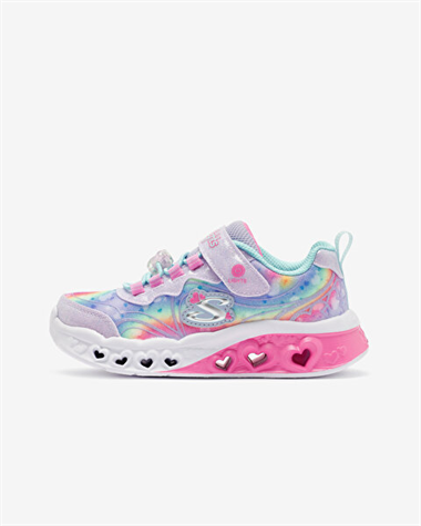 Skechers Flutter Heart Lights - Groovy Swirl Kız Çocuk Spor Ayakkabı