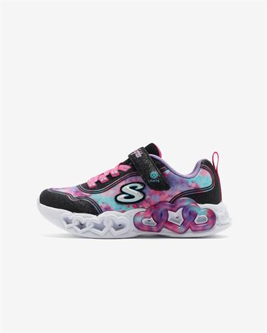 Skechers Infinite Heart Lights - Color Lovin Kız Çocuk Spor Ayakkabı