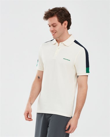 Skechers M Color Block Detail Polo Erkek T-Shirt