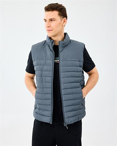 Skechers M Outerwear Polar Lining Paded Vest Erkek Yelek