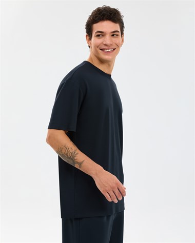 Skechers M Relaxed Fit T-Shirt Erkek T-Shirt