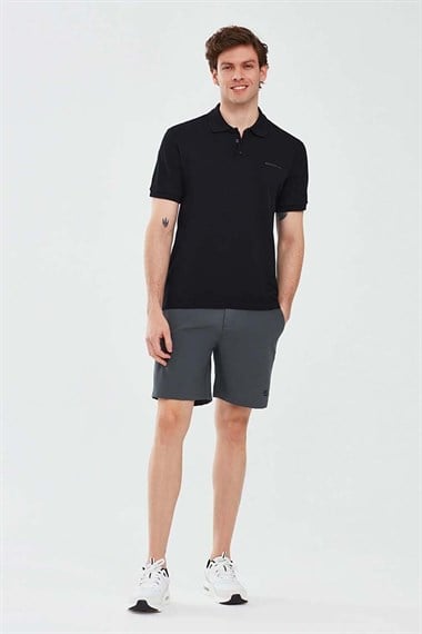 Skechers M Short Sleeve Polo Erkek T-Shirt