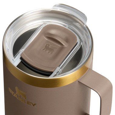 Stanley The Everyday Camp Mug 0.74L / 24oz (BOX) Espresso Gold Termos