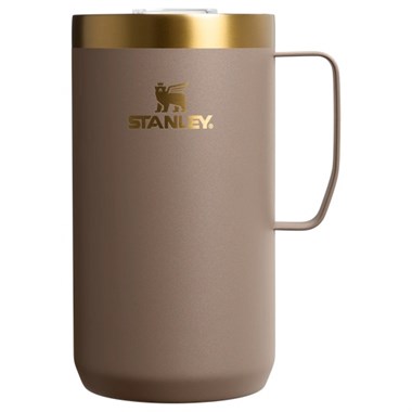 Stanley The Everyday Camp Mug 0.74L / 24oz (BOX) Espresso Gold Termos