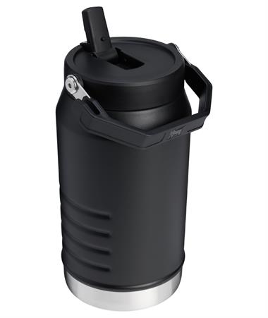 Stanley The IceFlow Flip Straw 2.0 Jug 1.90L / 64oz Black 2.0 Termos