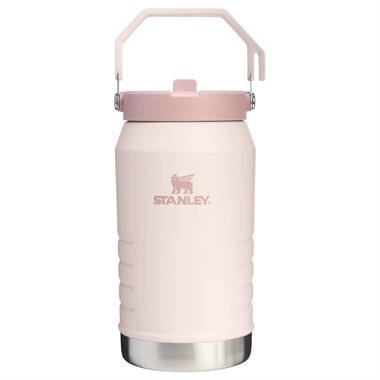 Stanley The IceFlow™ Flip Straw 2.0 Jug 1.9L / 64oz Rose Quartz Termos