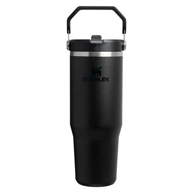 Stanley The IceFlow™ Flip Straw 2.0 Tumbler 0.89L / 30oz Black 2.0 Termos