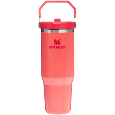 Stanley The IceFlow™ Flip Straw 2.0 Tumbler 0.89L / 30oz Hot Coral Termos