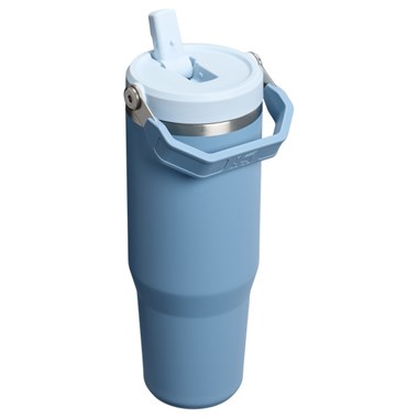 Stanley The IceFlow™ Flip Straw 2.0 Tumbler 0.89L / 30oz Indigo Termos