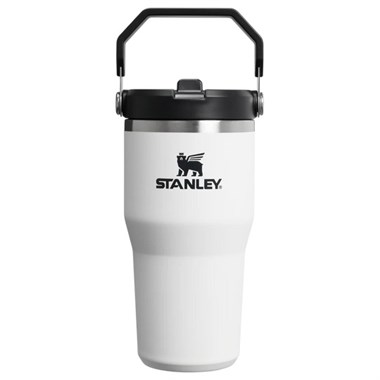 Stanley The IceFlow™ Flip Straw 2.0 Tumbler 0.59L / 20oz Chalk Termos