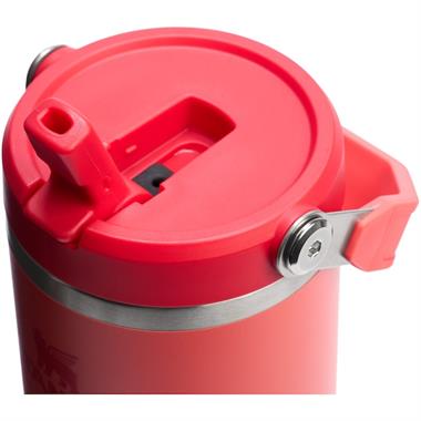 Stanley The IceFlow™ Flip Straw 2.0 Tumbler 0.89L / 30oz Hot Coral Termos