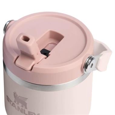 Stanley The IceFlow Flip Straw 2.0 Tumbler 0.6L / 20oz Rose Quartz Termos