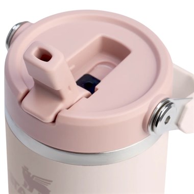 Stanley The IceFlow™ Flip Straw 2.0 Tumbler 0.41L / 14oz Rose Quartz Termos