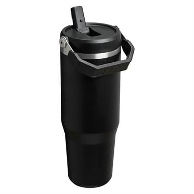 Stanley The IceFlow™ Flip Straw 2.0 Tumbler 0.89L / 30oz Black 2.0 Termos