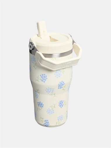 Stanley The IceFlow™ Flip Straw 2.0 Tumbler 0.59L / 20oz Antique Florets Termos