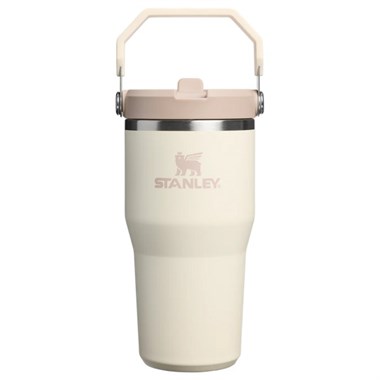 Stanley The IceFlow™ Flip Straw 2.0 Tumbler 0.59L / 20oz Cream Termos