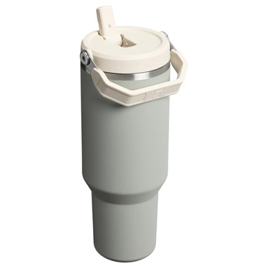Stanley The IceFlow™ Flip Straw 2.0 Tumbler 0.89L / 30oz (BOX) Sage Gray Termos