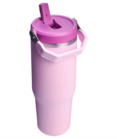 Stanley The IceFlow Flip Straw 2.0 Tumbler 0.89L / 30oz Cherry Blossom Termos