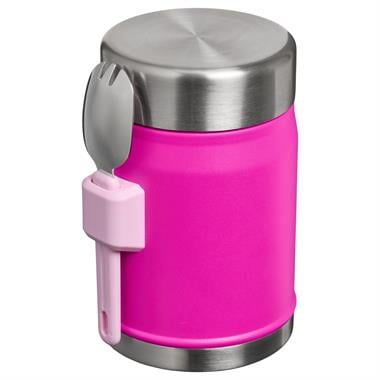 Stanley The Legendary Food Jar + Spork 0.4L / 14oz Violet Blossom Yemek Termosu