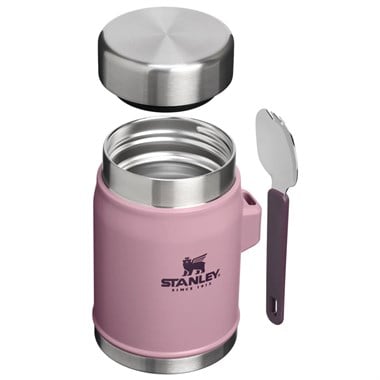 Stanley The Legendary Food Jar + Spork 0.4L / 14oz Purple Smoke Yemek Termosu