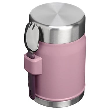 Stanley The Legendary Food Jar + Spork 0.4L / 14oz Purple Smoke Yemek Termosu