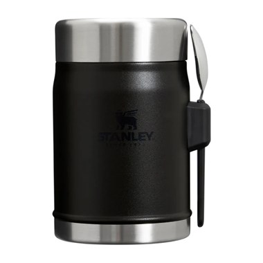 Stanley The Legendary Food Jar + Spork 0.4L / 14oz Black 2.0 Yemek Termosu