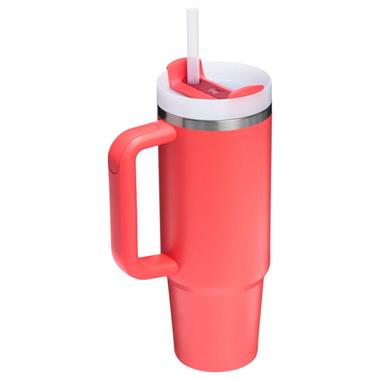 Stanley The Quencher H2.O FlowState™ Tumbler 0.89L / 30oz Hot Coral Termos