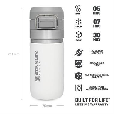 Stanley The Quick-Flip Water Bottle 0.47L / 16oz Frost Termos Bardak