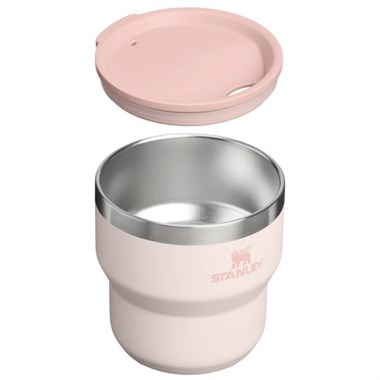 Stanley The Stay Hot Stacking Camp Cup 10oz Rose Quartz Kamp Bardağı