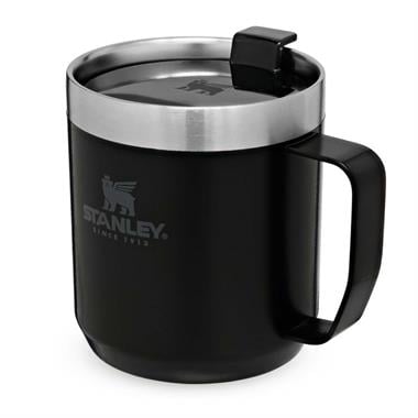 Stanley Unisex Termos Bardak Stan 12Oz Classic Vac Camp Mug M.Black Eu